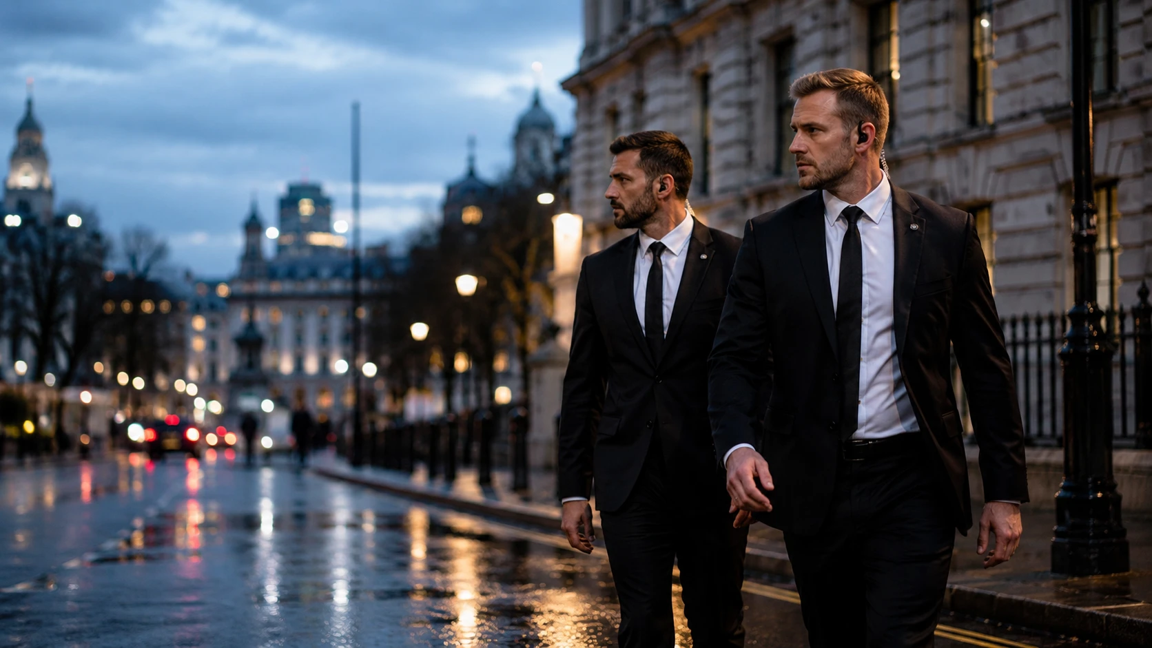 SIA licensed close protection officers Man Guard Security UK