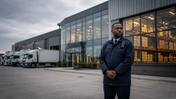 Asset security guard SIA licensed Man Guard UK corporate protection