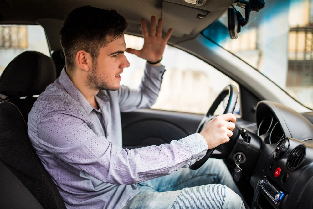 Learner driver feeling supported during lessons
